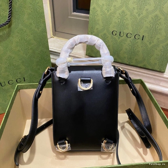 First bag ru Bamboo handbag Gucci mini 0807